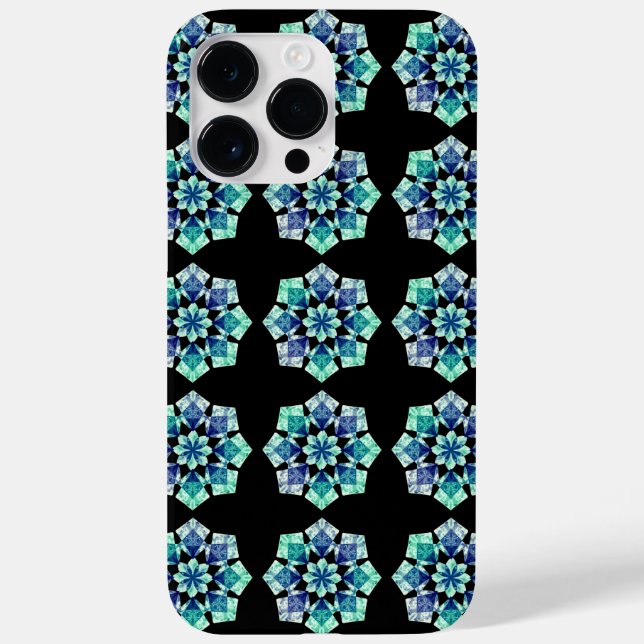 Geometric Mönster iPhone/iPad-fall (Baksida)