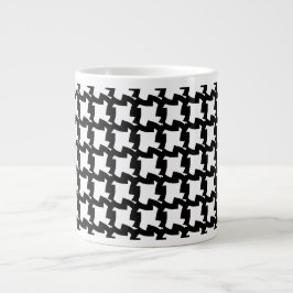Geometric Mönster Jumbo Mugg