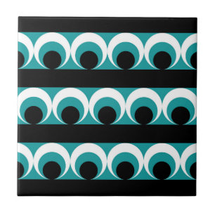 Geometric mönster kakelplatta