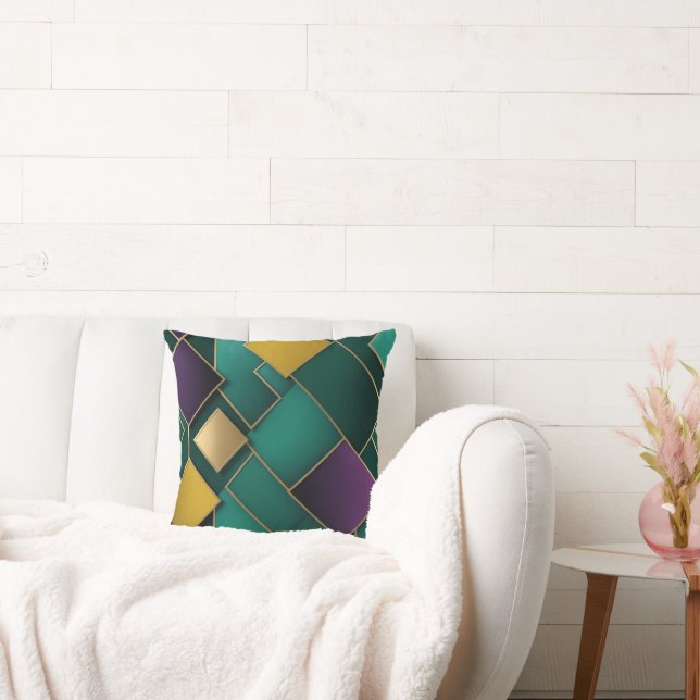 Geometric mönster kudde (Soffa)