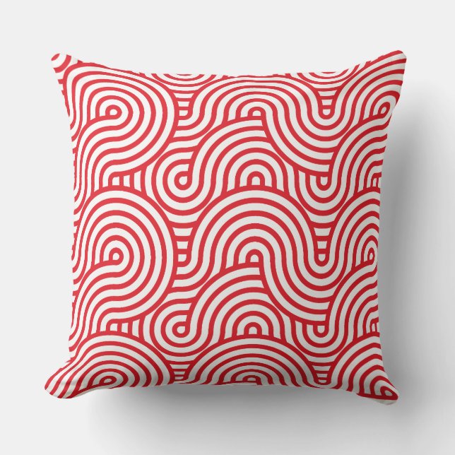 Geometric Mönster Kudde (Framsida)