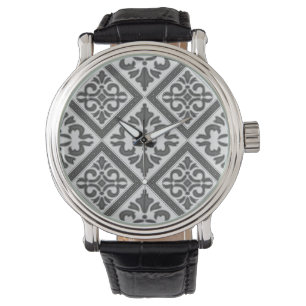 Geometric Mönster Lattice Armbandsur