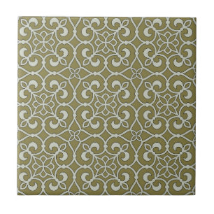 Geometric Mönster Lattice Kakelplatta