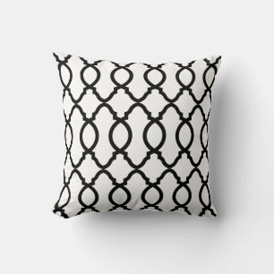 Geometric Mönster Lattice Kudde