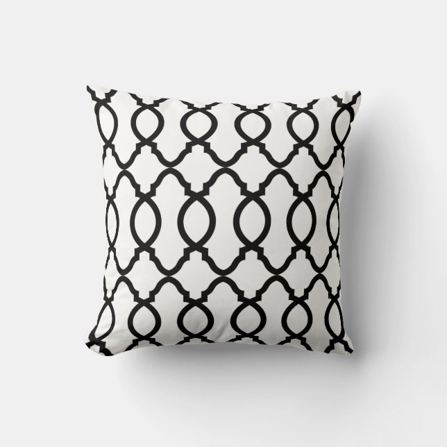 Geometric Mönster Lattice Kudde (Framsida)