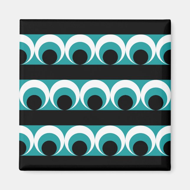 Geometric mönster magnet (Framsidan)