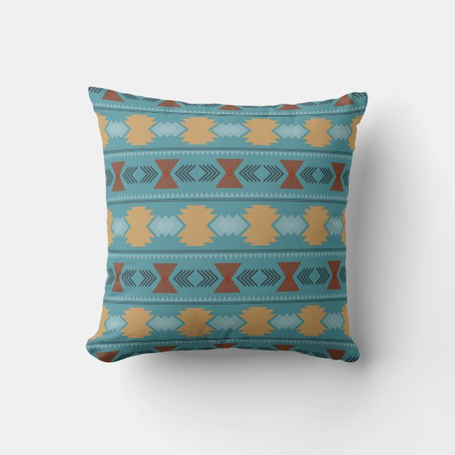 Geometric Mönster Pillow Kudde (Framsida)