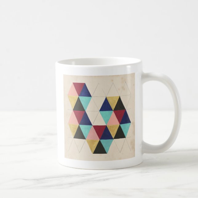 Geometric Mönster Play III Kaffemugg (Höger)