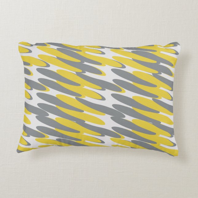 Geometric Mönster Prydnadskudde (Baksidan)