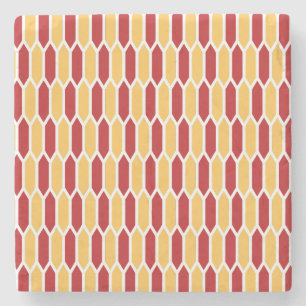 Geometric Mönster Stenunderlägg