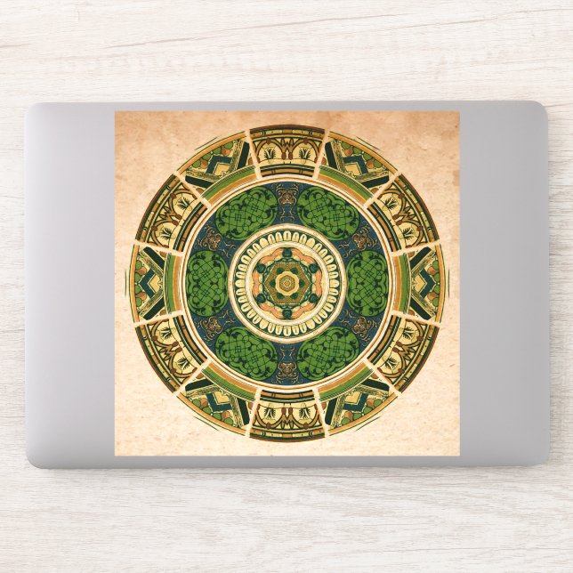 Geometric mönster Sticker Klistermärken (Dator)