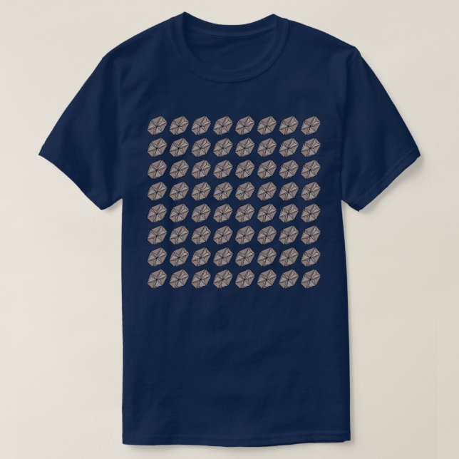 Geometric Mönster T Shirt (Design framsida)