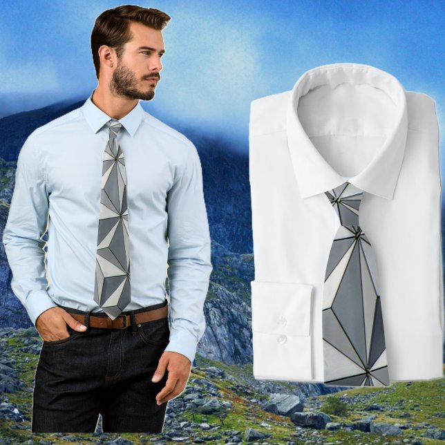 Geometric Mönster Tie Slips (Skapare uppladdad)