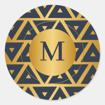 Geometric mönster Triangle-Personlig