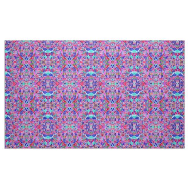Geometric mönster tyg (Fat Quarter)