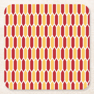 Geometric Mönster Underlägg Papper Kvadrat