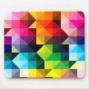Geometric Mönster Vector Colorful Mousepad Musmatta