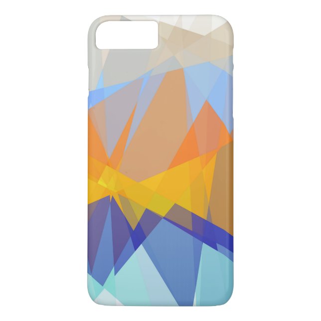 Geometric Mosaic Abstrakt Art Case-Mate iPhone Skal (Baksida)