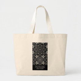 Geometric Mosaic Design Vert Jumbo Tote Jumbo Tygkasse