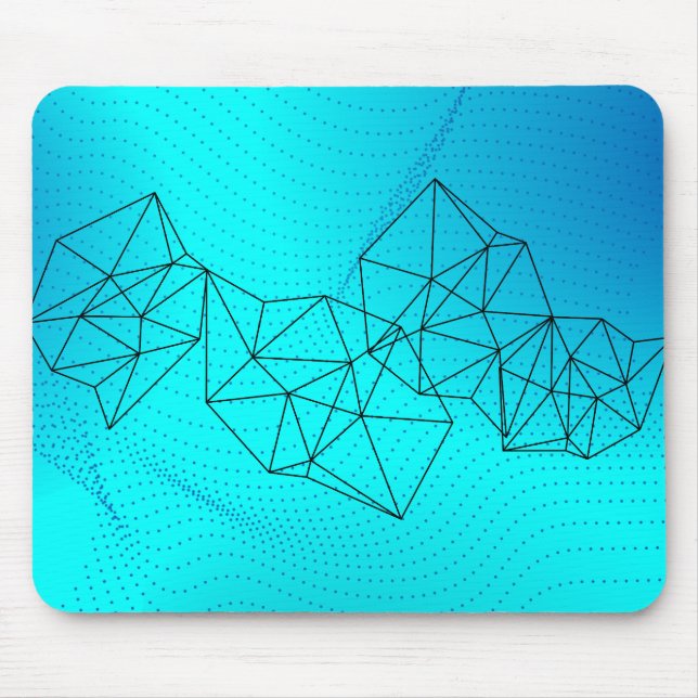 Geometric Mouse Pad Musmatta (Framsidan)