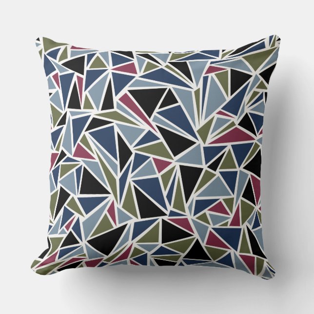 Geometric Multi Design Reversible Pillow Kudde (Framsida)