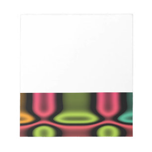 Geometric Neon Anteckningsblock