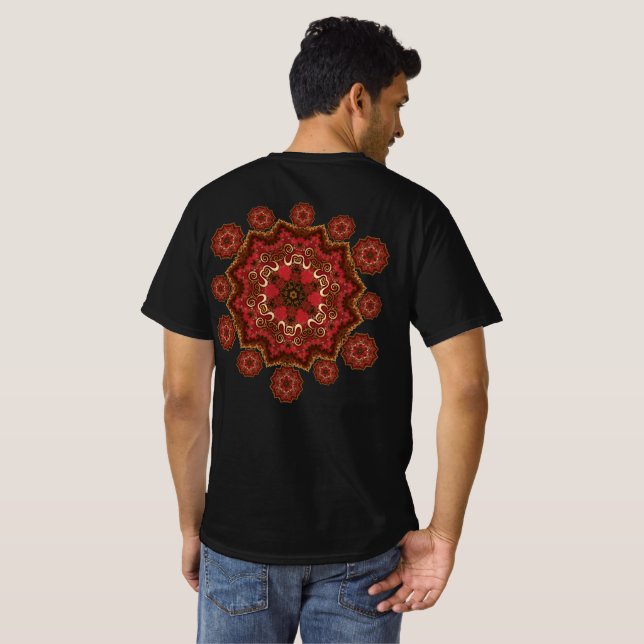 Geometric Omadelik Shirt Tee Shirt (Hel baksida)