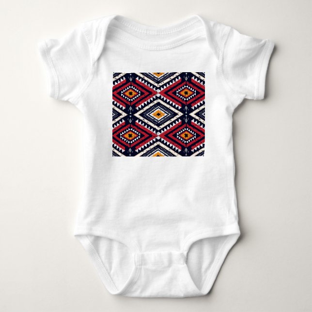 Geometric Oriental: Traditional Seamless T Shirt (Framsida)