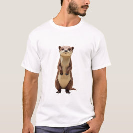 Geometric Otter T Shirt