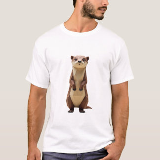 Geometric Otter T Shirt