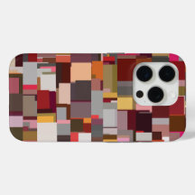 Geometric Patchwork Abstract Mosaic Pattern