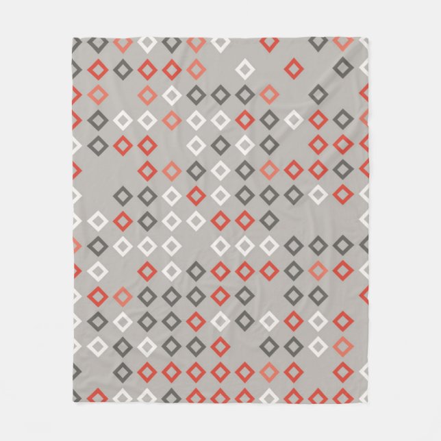 Geometric pattern design abstract, art, background fleecefilt (Framsidan)