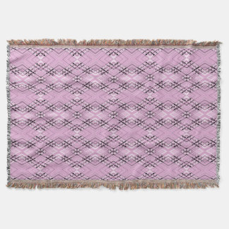 Geometric pattern retro pink diamonds filt