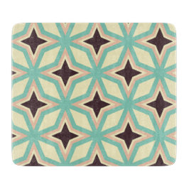 Geometric pattern with alternating dark star shape