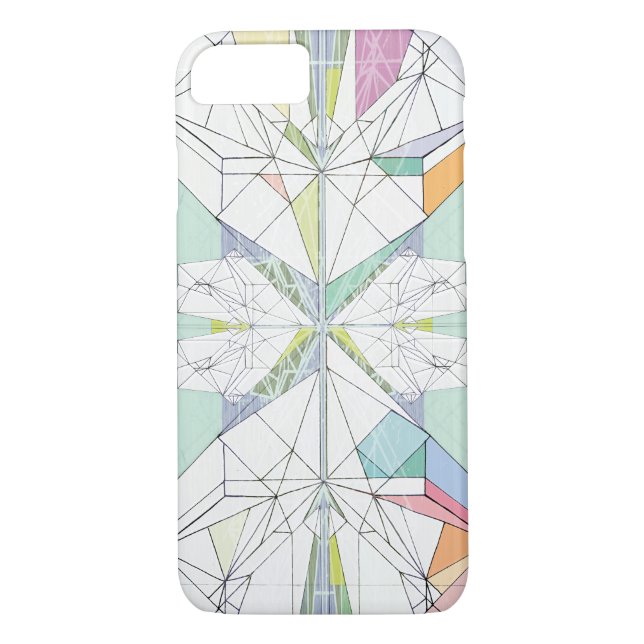 Geometric Phone Case Case-Mate iPhone Skal (Baksida)