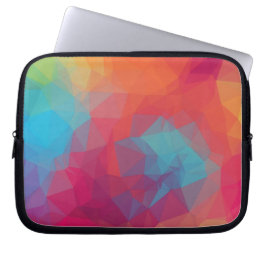 Geometric pink_funda_10 laptop fodral