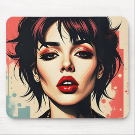 Geometric Pop Art Mouse Pad Musmatta