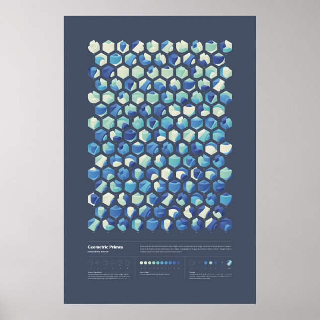 Geometric Primes - Samling 1, Serie 2 Poster (Framsidan)