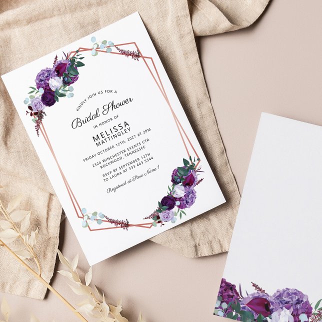 Geometric Ram Möhippa Lila Blommigt (Skapare uppladdad)