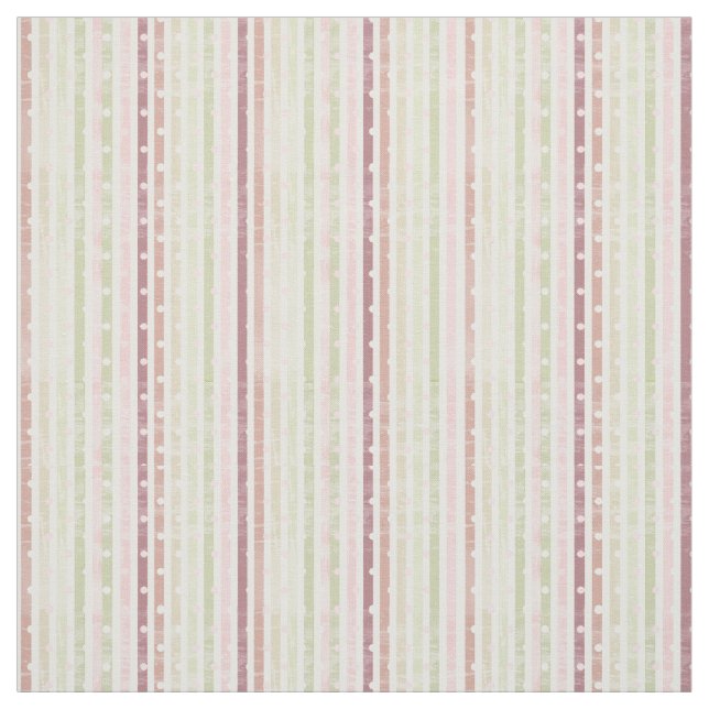 Geometric Rand och Polka dots Pastel Tyg (Provkarta)