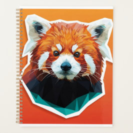 Geometric Red Panda