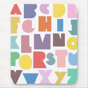 Geometric Retro Alphabet Musmatta