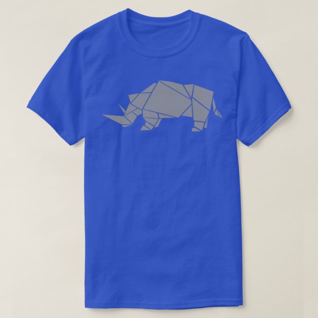 Geometric Rhino T Shirt (Design framsida)