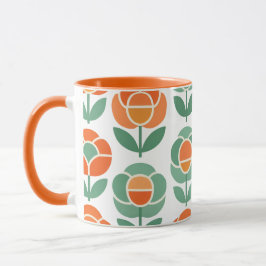 Geometric Rose Love Mugg