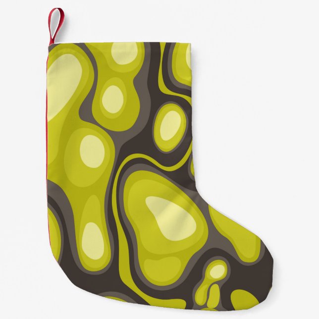 Geometric seamless pattern from spots. Abstract ca Liten Julstrumpa (Framsidan)