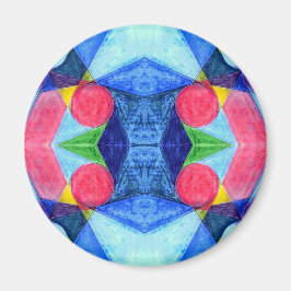 Geometric Skittles Magnet