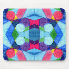 Geometric Skittles Mousepad Musmatta