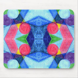 Geometric Skittles Mousepad Musmatta
