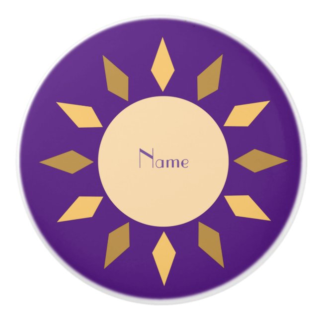 Geometric Sol Circle Thunder_Cove Ceramic Drawer P Knopp (Framsidan)