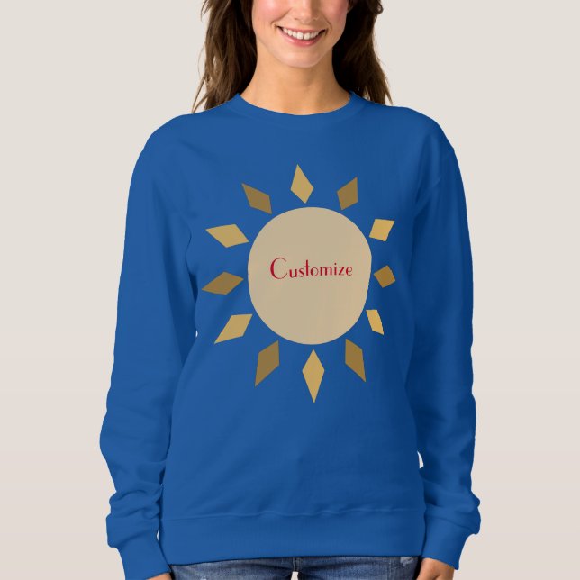 Geometric Sol Circle Thunder_Cove T Shirt (Framsida)